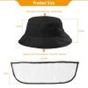 Fishman Hat Protective Face Shield Removable Sun Bucket Cap Face Cover Protect Against UV Spitting Saliva Dust Wind