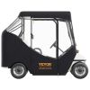 VEVOR Golf Cart Enclosure, 600D Polyester Driving Enclosure with 4-Sided Transparent Windows