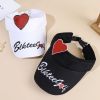 Summer new hat women's shade breathable outdoor sports empty top hat women's Korean version fashion patch love baseball cap